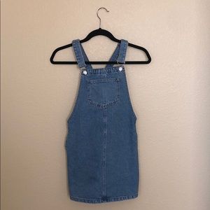 Topshop Overall Dress